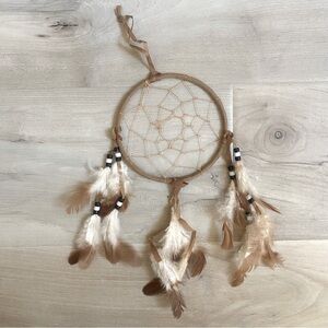 Dreamcatcher with Feathers and Beads